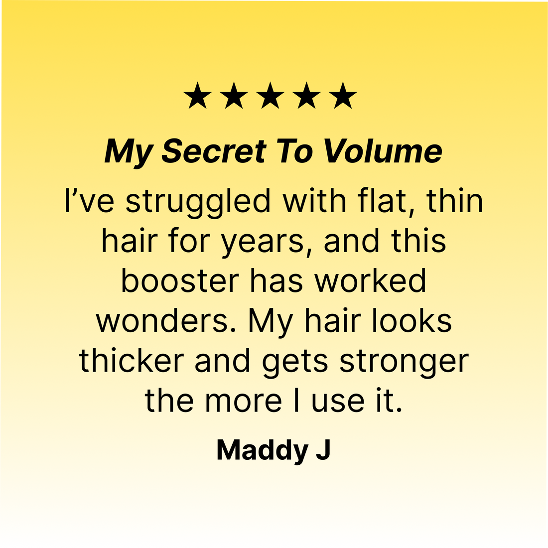 Booster Serum Strength & Length